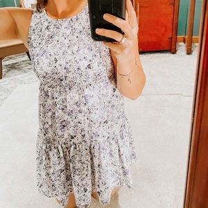 Floral mini dress